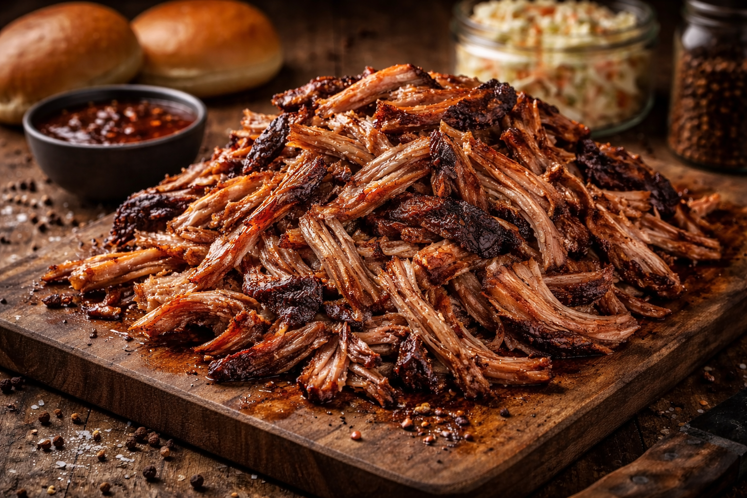 Pulled pork ahumado